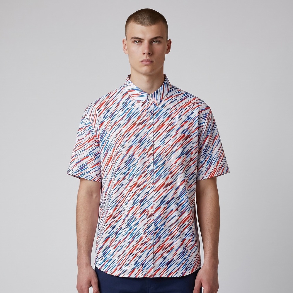 RSVLTS Make It Reign Kunuflex Shirt Men 4XL Short Sleeve USA Patriotic Americana